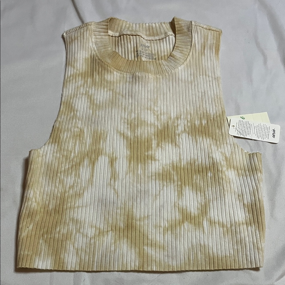NWT Aerie Ribbed Crop Top - Picture 1 of 7